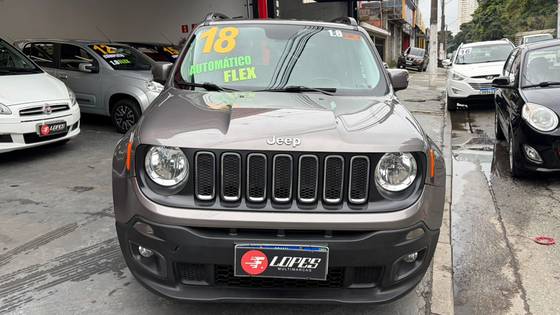 JEEP RENEGADE 1.8 16V FLEX LONGITUDE 4P AUTOMÁTICO JEEP RENEGADE 1.8 16V FLEX LONGITUDE 4P AUTOMÁTICO